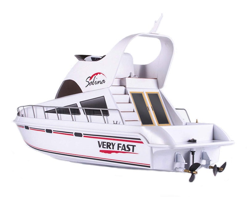 POCO DIVO Salina Luxury Yacht RC Model Boat 2.4Ghz Radio Remote Control Speed Watercraft Racing Ship 28" Modern Cruise - Image 2